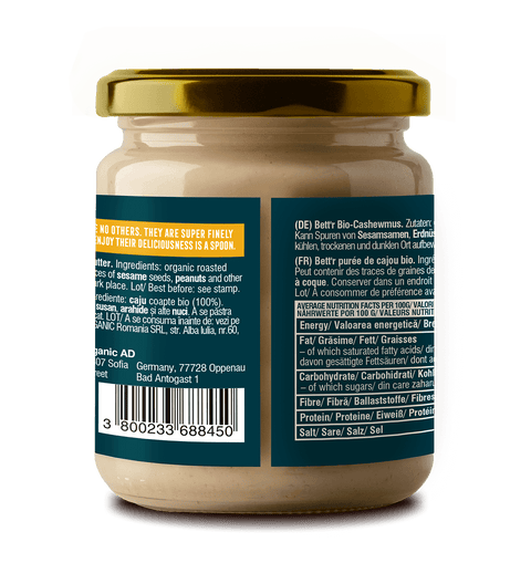 Ekoloģisks Indijas riekstu krēms