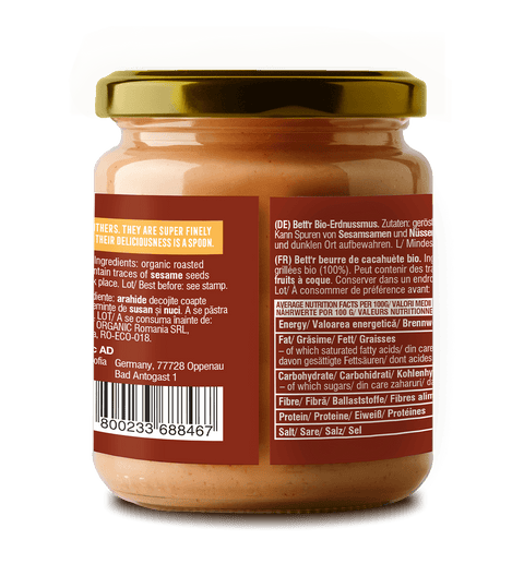 Ekoloģisks zemesriekstu krēms