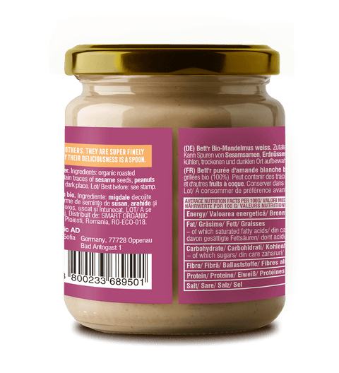 Ekoloģisks mandeļu krēms (gaišs)