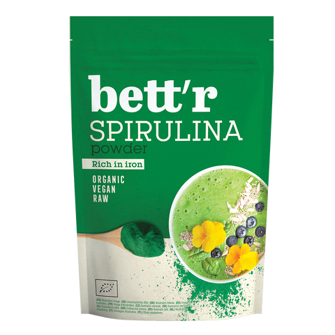 Ekoloģisks zaļās spirulīnas pulveris