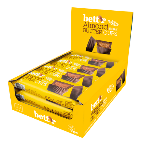 Ekoloģiski riekstu sviesta groziņi ar mandeļu krēmu