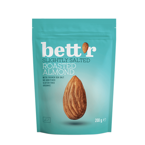 Ekoloģiskas grauzdētas mandeles