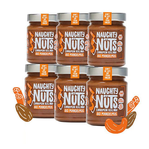 BIO Mandeļu sviesta kanēļa rullītis