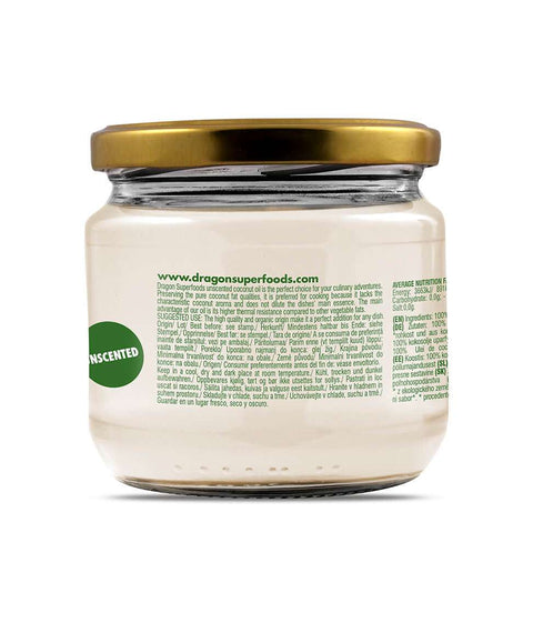 Ekoloģiska kokosriekstu eļļa, bez smaržas