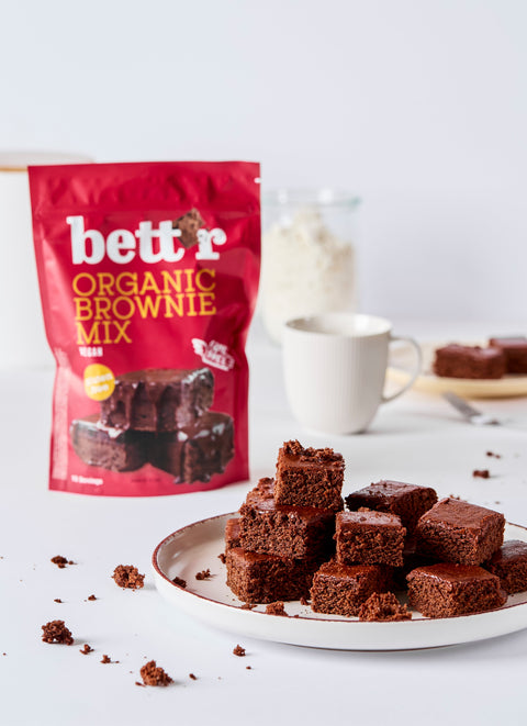 Ekoloģisks šokolādes (braunija) maisījums