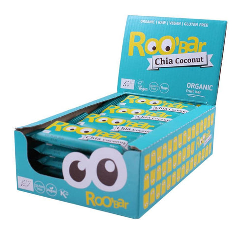 Ekoloģisks čia sēklu un kokosriekstu batoniņš