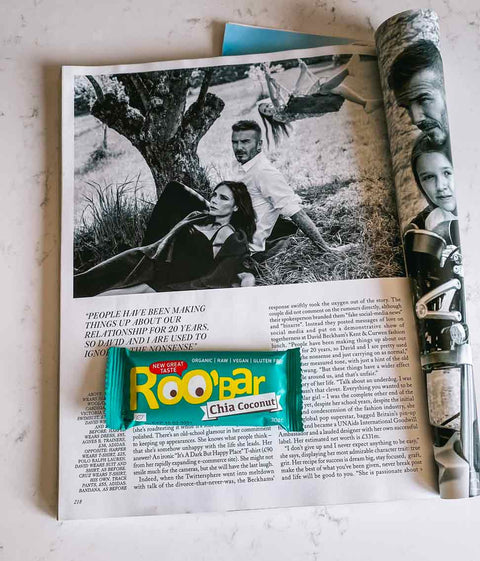 Ekoloģisks čia sēklu un kokosriekstu batoniņš