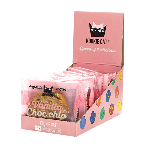 Ekoloģisks vaniļas cepums ar šokolādes gabaliņiem