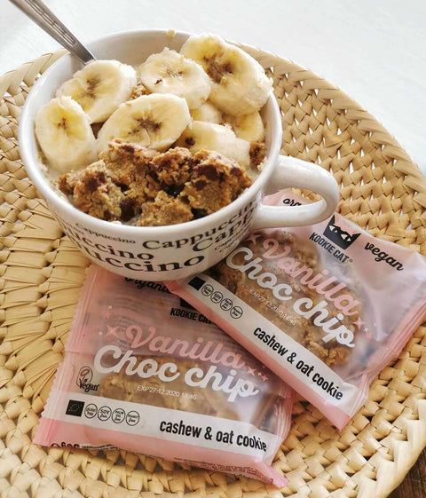 Ekoloģisks vaniļas cepums ar šokolādes gabaliņiem