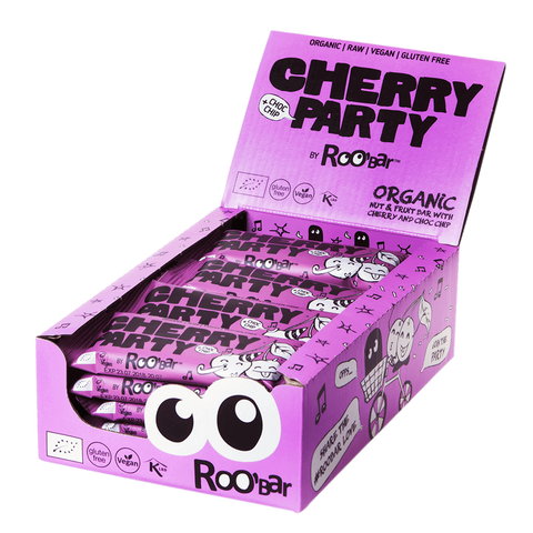 Ekoloģisks ķiršu batoniņš CHERRY PARTY BAR