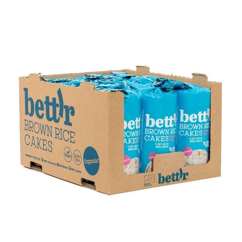 Ekoloģiskie brūno rīsu trapuči ar Himalaju sāli