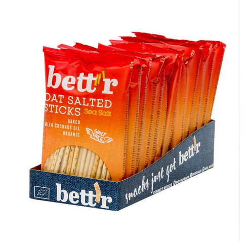 Ekoloģiskas auzu standziņas ar jūras sāli