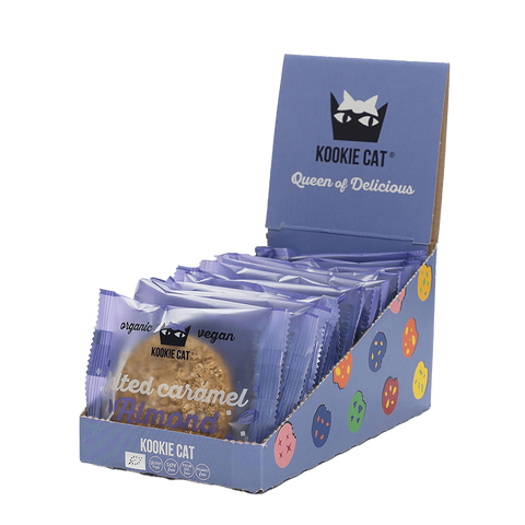 Ekoloģisks sāļās karameļes mandeļu cepums