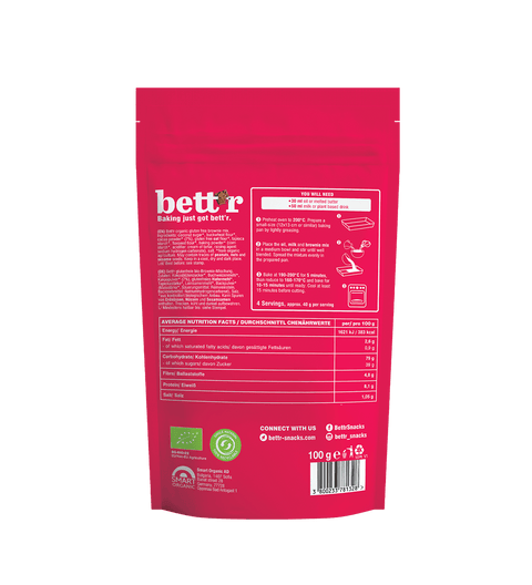 Ekoloģisks šokolādes (braunija) maisījums