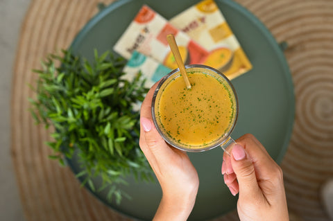 Ekoloģiska proteīna zupa ar sarkanajām lēcām