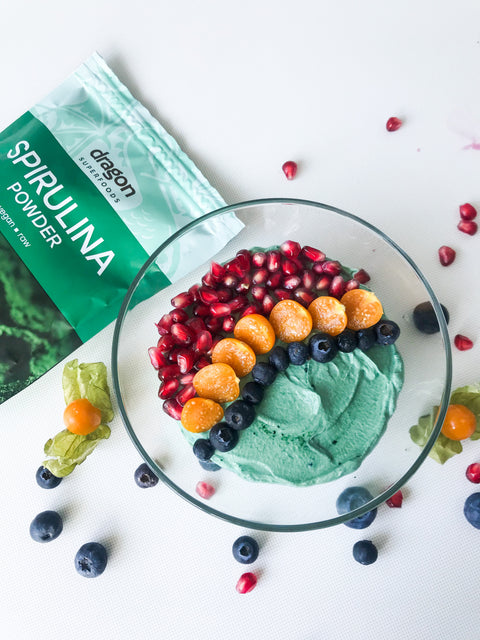 Dragon Superfoods spirulīnas pulveris