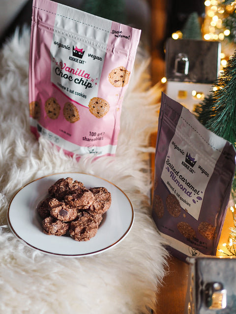 Ekoloģiski mini cepumi ''Vanilla Choc Chip''