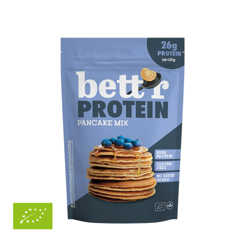 Bett’r BIO Olbaltumvielu Pankūku Maisījums – Bez Glutēna, 400 g
