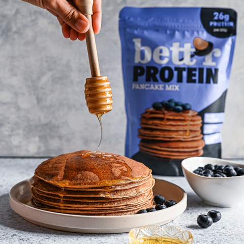 Bett’r BIO Olbaltumvielu Pankūku Maisījums – Bez Glutēna, 400 g