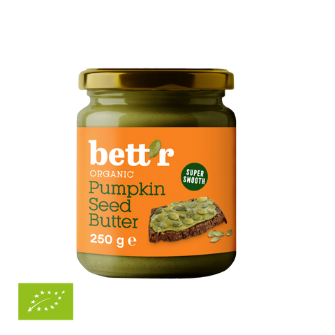 Ekoloģisks ķirbju sēklu sviests