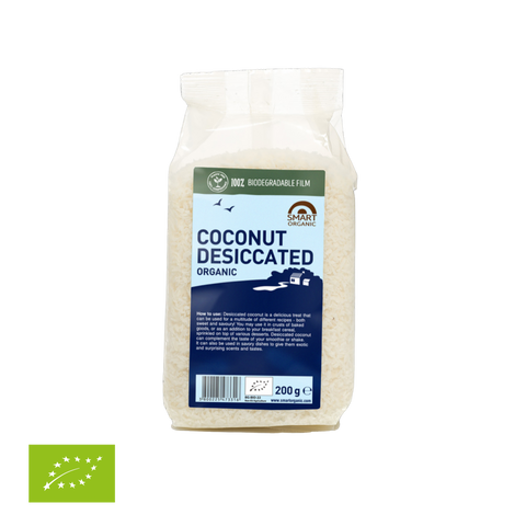 Ekoloģiskas kaltētas kokosriekstu skaidiņas