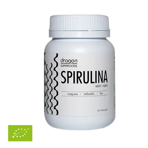Dragon Superfoods Spirulina Tablets, 80g (200tabs x 400mg)
