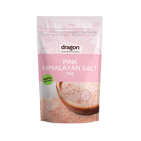Dragon Superfoods rozā Himalaju sāls, smalka (500 g)