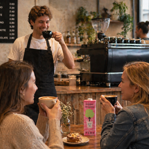 Makadāmijas riekstu dzēriens BARISTA