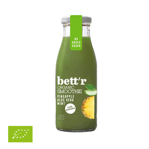 Bett'r Pineapple, Aloe and Mint Smoothie
