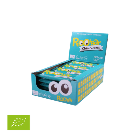 Ekoloģisks čia sēklu un kokosriekstu batoniņš