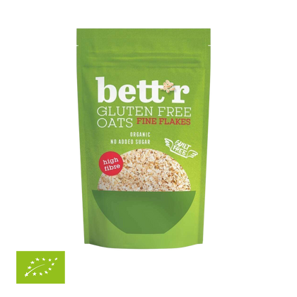 Ekoloģiskas smalkās bezglutēna auzu pārslas