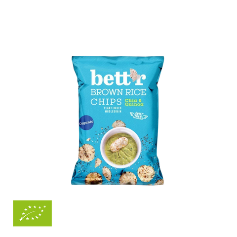 Ekoloģiski brūno rīsu trapuči Chia & Quinoa