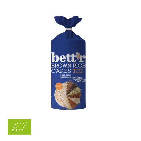 Ekoloģiski brūno rīsu trapuči 7 SUPER SEEDS