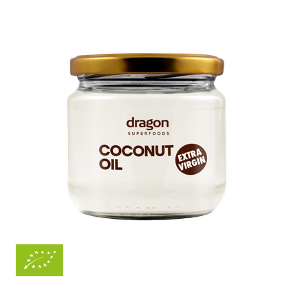 Ekoloģiska kokosriekstu eļļa, auksti spiesta