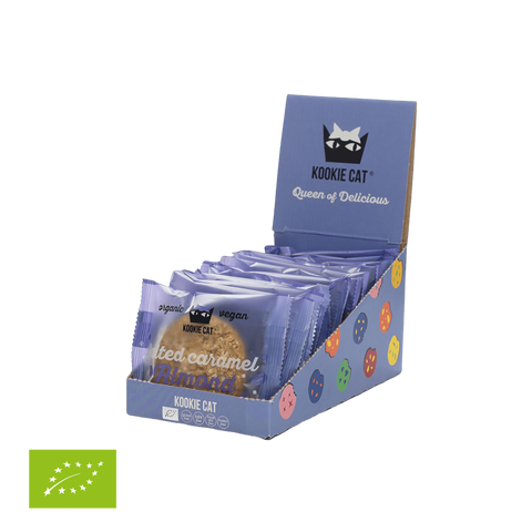 Ekoloģisks sāļās karameļes mandeļu cepums