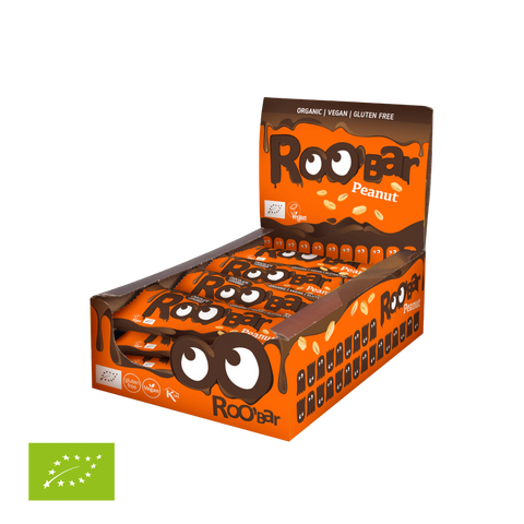 Ekoloģisks zemesriekstu batoniņš ar šokolādi