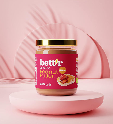 Ekoloģisks zemesriekstu krēms, kraukšķīgs