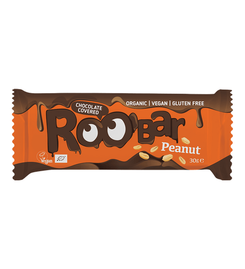 Ekoloģisks zemesriekstu batoniņš ar šokolādi