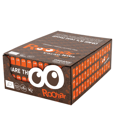 Ekoloģisks sasmalcinātu kakao pupiņu batoniņš