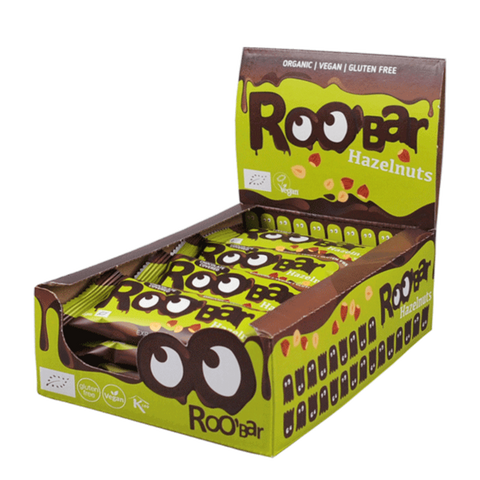 Ekoloģisks lazdu riekstu batoniņš ar šokolādi