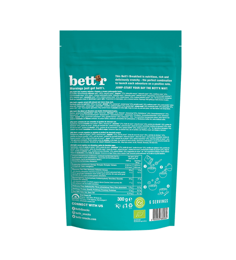 Ekoloģiska granola ar mandeļu un šokolādes gabaliņiem