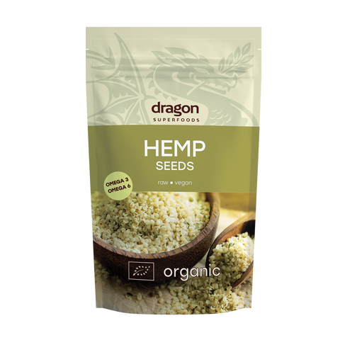 Ekoloģiskas kaņepju sēklas, lobītas