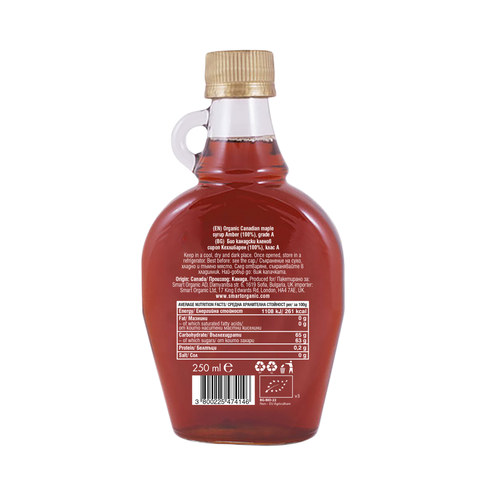 Ekoloģisks kļavu sīrups Dzintars