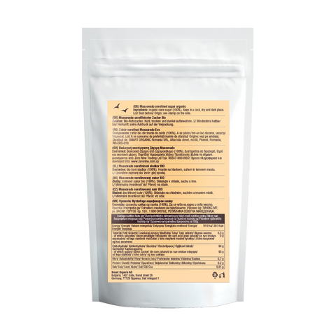 Ekoloģisks Muscovado cukurs