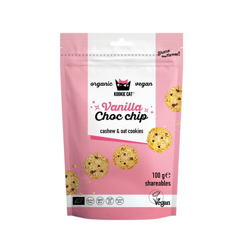 Ekoloģiski mini cepumi ''Vanilla Choc Chip''