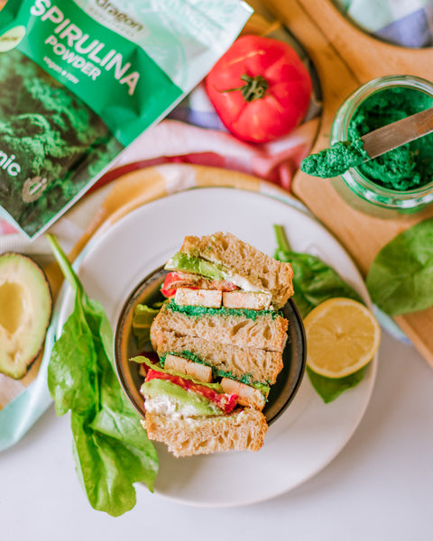 Dragon Superfoods spirulīnas pulveris